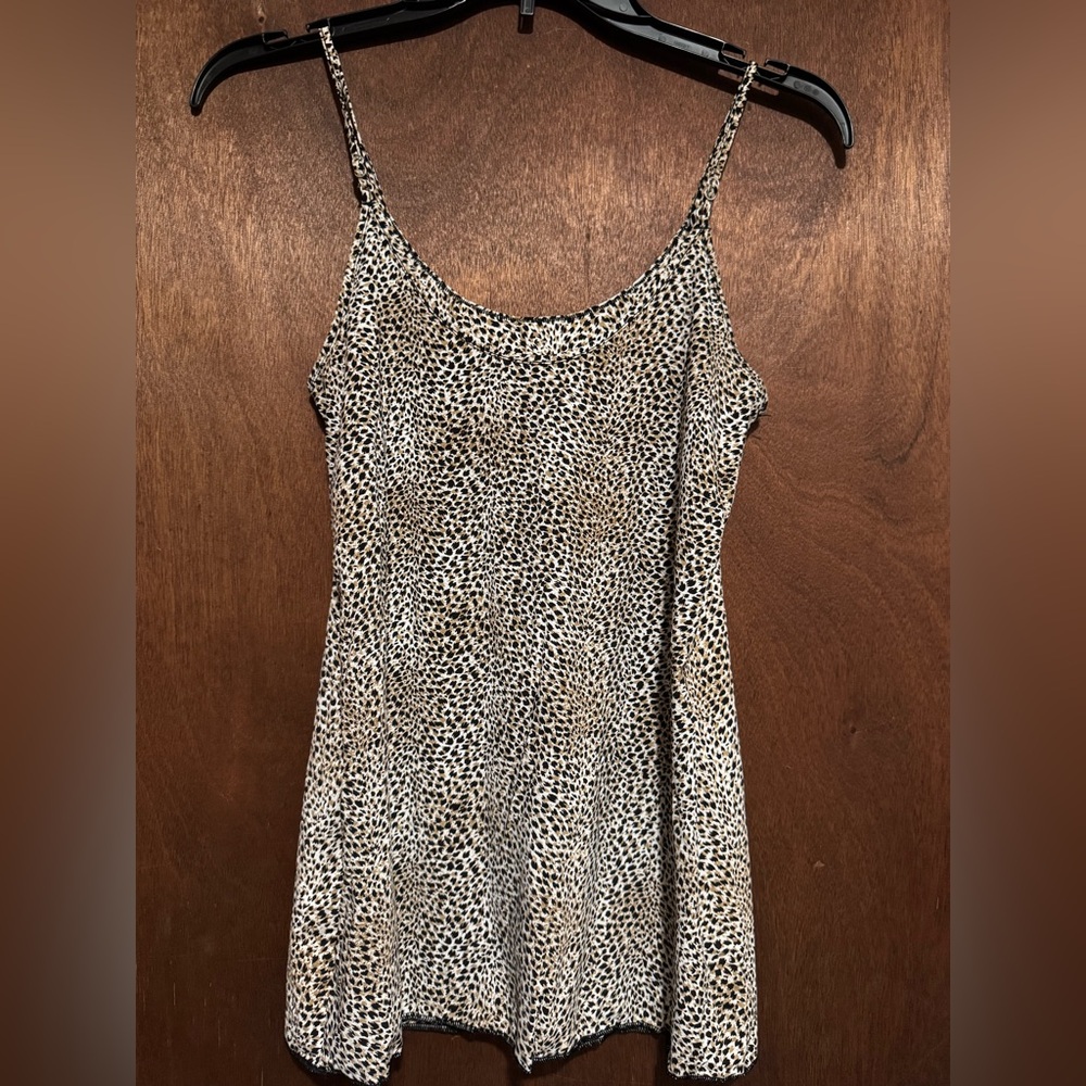 Large Jockey Leopard Print Women's Top